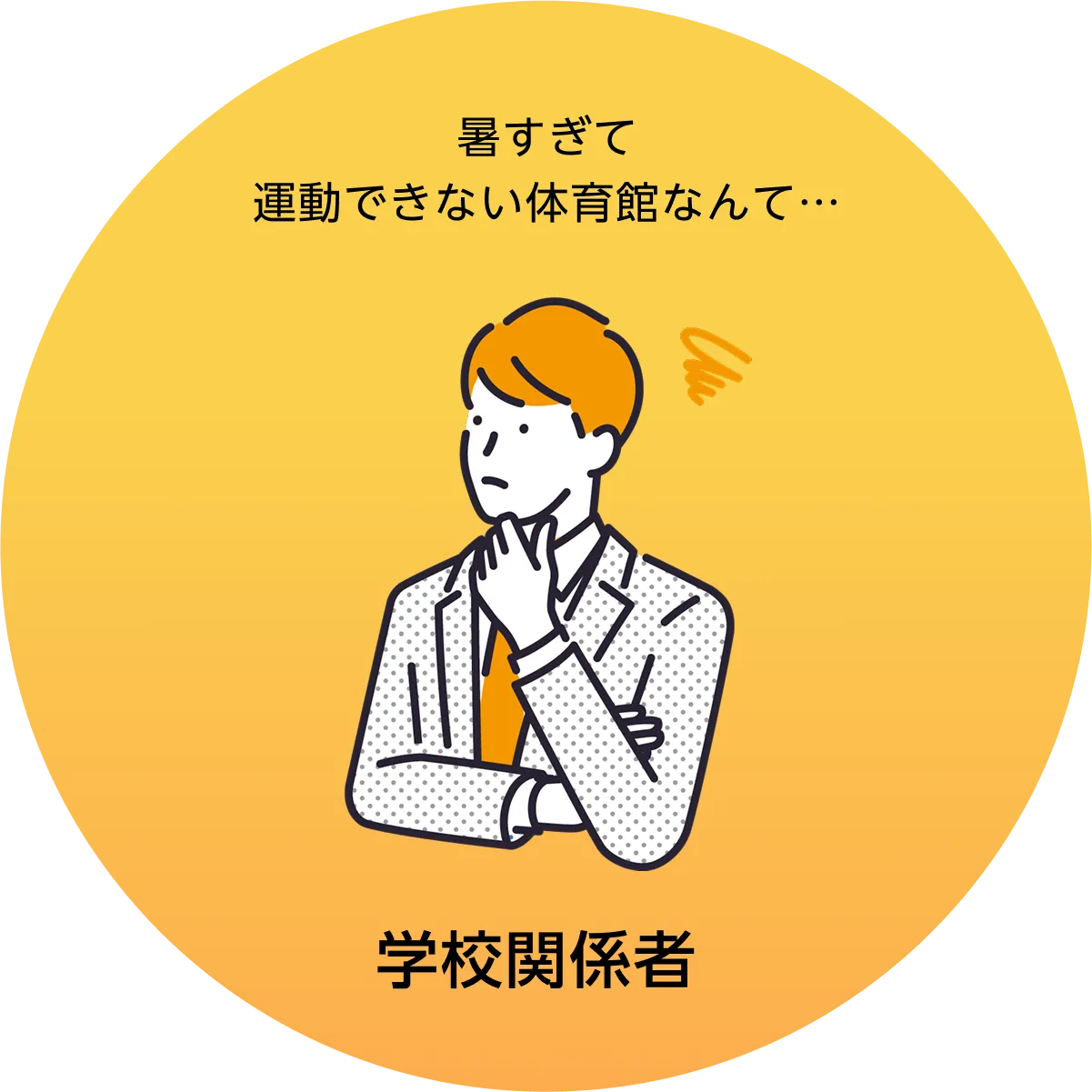 学校関係者の悩み。暑すぎて運動できない体育館なんて…